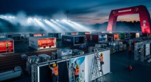 Temporary Installations for FIFA & Olympic
